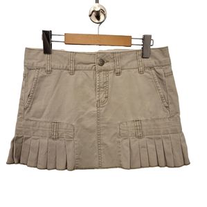 Vintage y2k American Eagle mini skirt khaki cargo style